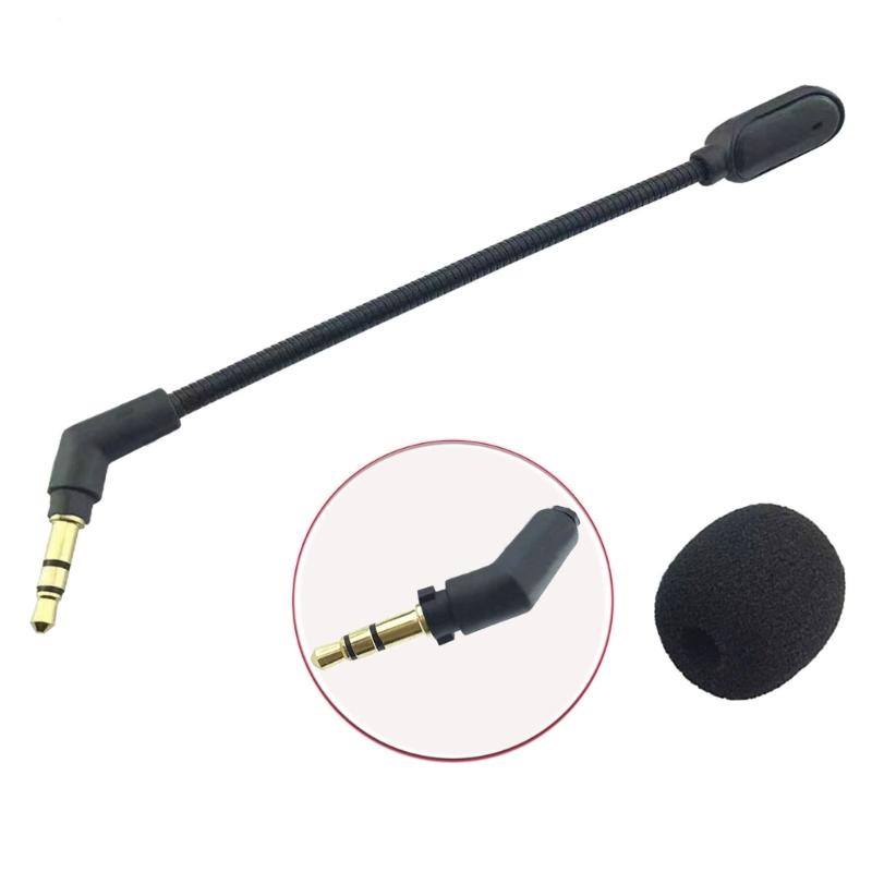 3.5mm Microphone Replacement for HECATE G33BT G4S PRO Headset Detachable Mics Boom Noise Reduction Headsets Microphone