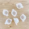 6pcs 25ML Reusable Epoxy Mixing Cup Silicone Mold Accessories Mix The Colors Resin Tool DIY Making