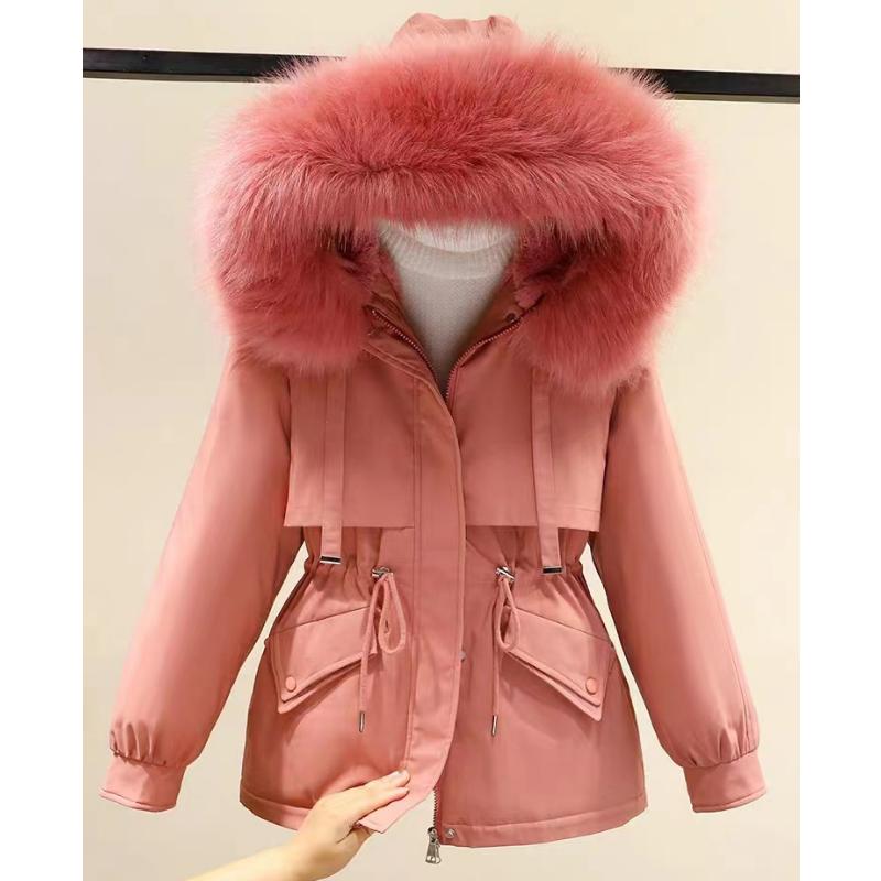 

Женская ветровка 3XL из бархата, утолщенная куртка-пиджак, короткий свободный пуховик большого размера, повседневная куртка из хлопка с капюшоном на осень и зиму XXL