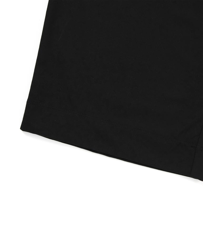 DRAW FIT [Fashion Planet X Drawfit] Cooling Relaxed Wide Elastic Waist Pants [Black]