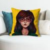 DDaria Pillow Cases for Bedroom Living Room Sofa Home Decor Polyester Cushion Cover with Zipper