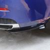 Rear Bumper Lip Splitter   Car Side  Fins Body Lip Spoiler Chin Skirt Protector, Black