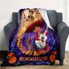 1pc, Coco Héctor and Miguel Blanket Seasonal Universal Throw Blanket for Room, Outdoor Blankets, Living Room, Travel, Camping