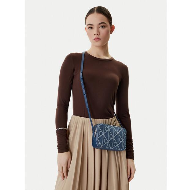 Сумка Calvin Klein Emblem Aop Denim Camera Bag One Size
