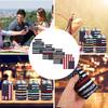 4Pcs Lightweight Foldable Cup Sleeve Neoprene Bottle Insulator for Coffee Soda Can Spill Resistant Non Slip Grip School Meeting