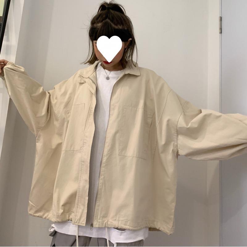 Women's Trendy Salt-style Korean Baseball Jacket: Stylish, Versatile, Loose Fit for Spring/Autumn, Perfect for Students.