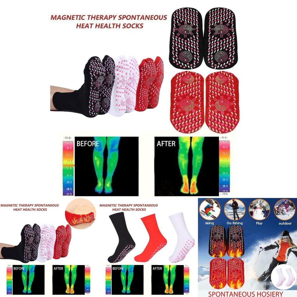 Thermal Warm Socks With Self-heating Technology For All-season Comfort