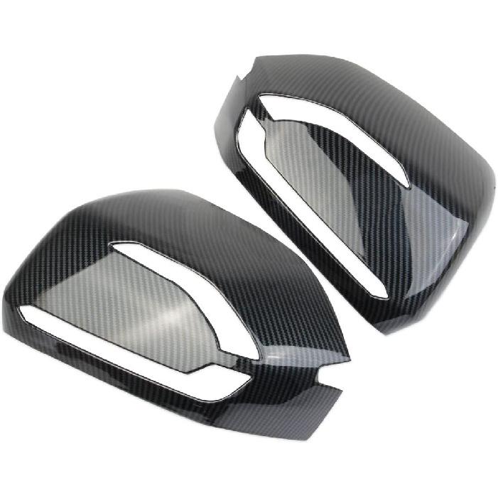 Korlot Karbonfaser Seitenspiegelabdeckung Zierleiste für 2020-2025 Hyundai Palisade