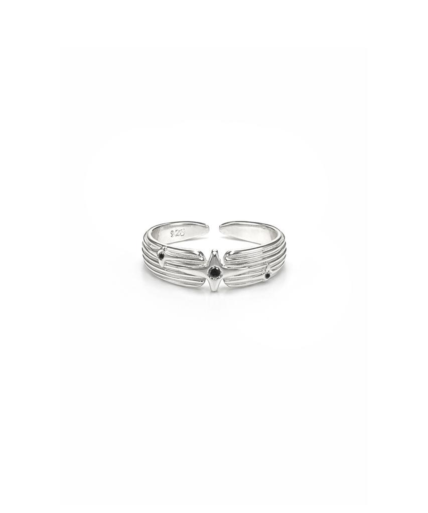 Xanadu Glow Line Ring | Silver