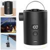Dual-Function Electric Air Pump with Portable Camping Mattress and Swimming Ring for Charging