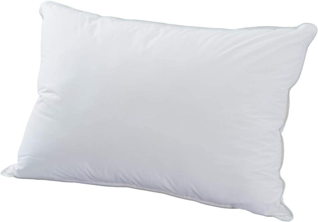 Danfill Fiber Pillow with Premium Satin Pillow Cover, White, Standard Size (JPA221-AKF01G)
