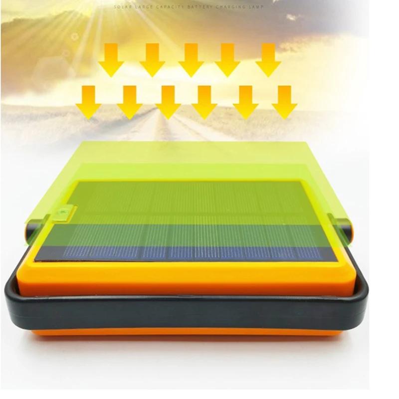 Super Bright LED Work Light Solar Lantern High Power USB Rechargeable Searchlight Camping Light Flashlight Portable Lamp