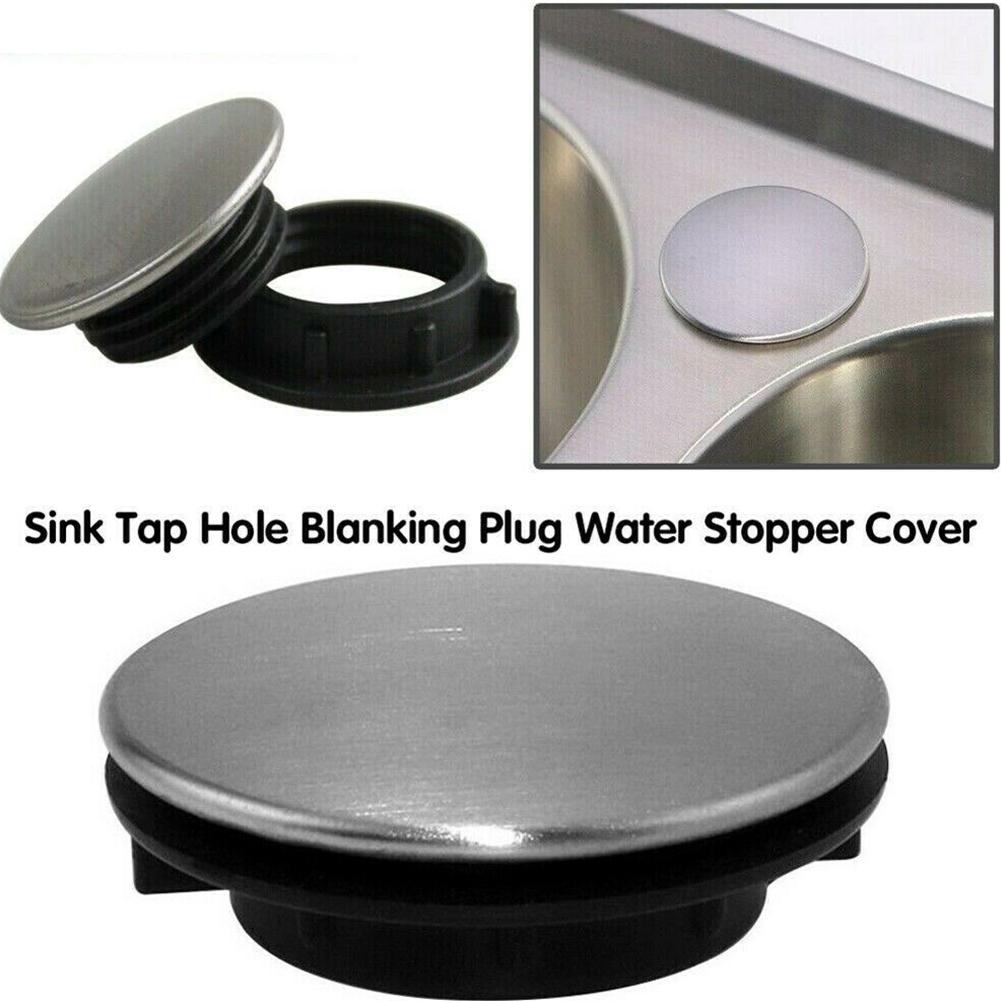 Sink Cover Sink Tap Hole Stainless Steel Stopper 45mm