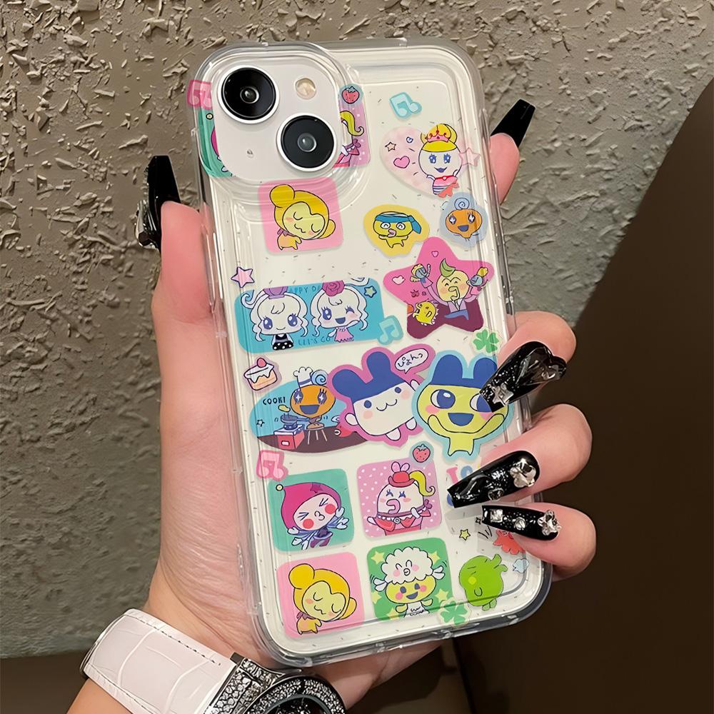 

Cartoon Game Tamagotchis Phone Case for Samsung Galaxy S25 S24 S23 S22 S21 S20 S10 Note20 FE Ultra Plus 4G 5G Clear Back Cover Samsung S10 5G