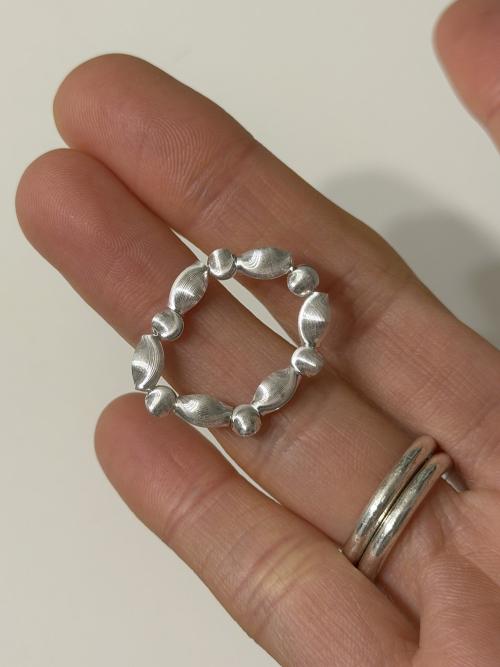 Mosxe [925 Silver] Holographic Ring