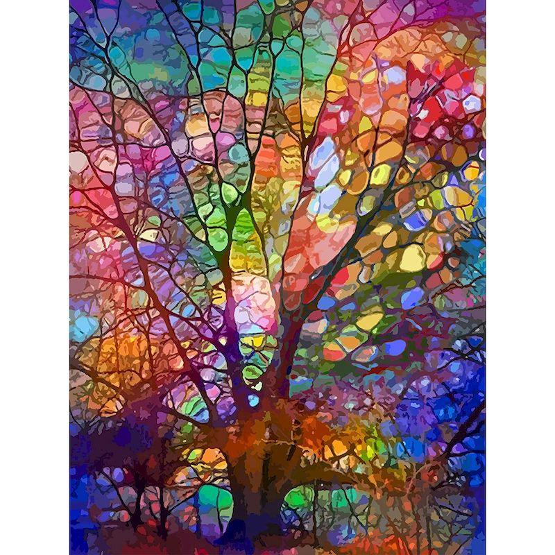 CHENISTORY Paint By Number Kit Abstract On Canvas For Adults Wall Art Picture Scenery Oil Acrylic Painting Home Decoration Gifts
