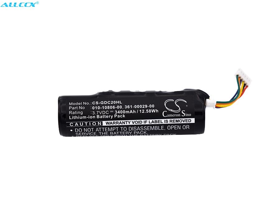 

Cameron Sino 3400mAh Dog Collar Battery 010-10806-00,010-10806-01,010-10806-20,361-00029-00 for Garmin DC20, DC30, DC40, Dog Tracking DC 20