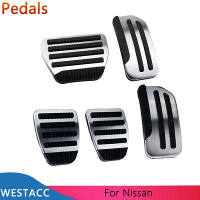 Πεντάλ αυτοκινήτου Κάλυμμα πεντάλ για Nissan Note 2014- Tiida Μάρτιος 2011-2015 Sentra VII 2012-2017 Juke Leaf 2011-2018 Altima