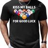 Funny Billiards Art For Unisex Boys Billiard Lover Pool Player T Shirt