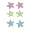 1000Pcs Glow in The Dark Stars Stickers Ceiling Wall Adhesive 3D Glowing Luminous Plastic Room Decor