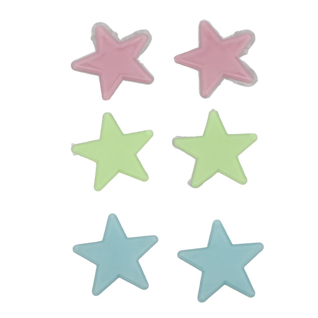 1000Pcs Glow in The Dark Stars Stickers Ceiling Wall Adhesive 3D Glowing Luminous Plastic Room Decor