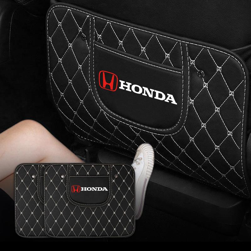 2Ps Car Seat Anti Fouling Pads Chair Protective Mats For Honda Civic Accord Fit Jazz Pilot CRV Odyssey Passport City Shuttle HRV