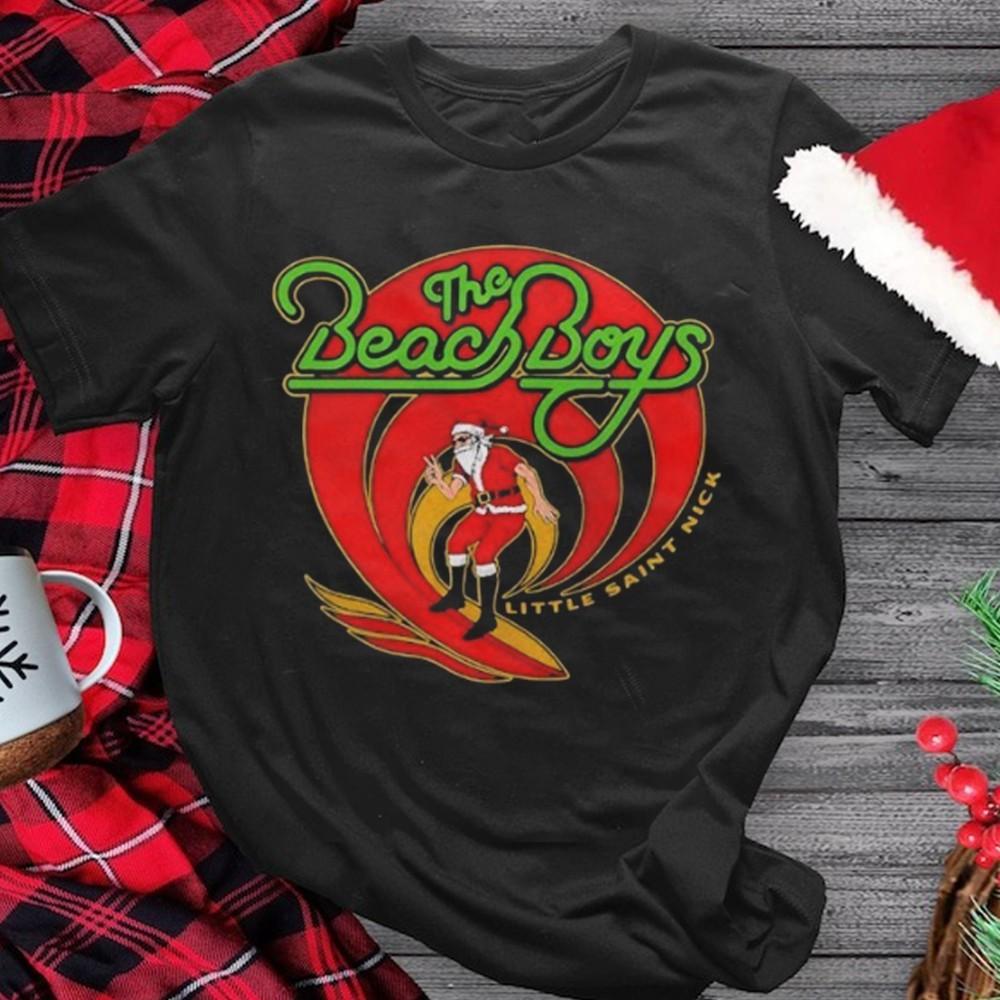 Merry Christmas The Beach Boys Band Gift Family Unisex S-235XL P69.6