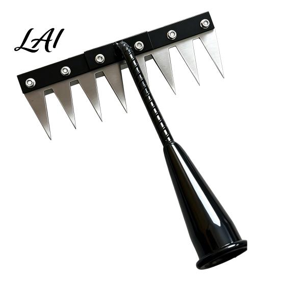 Farm Weeding Equipment Rake Detachable Design Manganese Steel Garden Weeder with Sharp A
