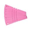 100pcs Plastic Nursery Garden Decor Stake Tags Plant Labels Lawn Ornament Pink