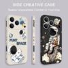 Cartoon Astonaut Planet Pattern Case For iPhone 16 Pro Max Magnetic For Magsafe Soft Cover For iPhone 17 15 14 13 Pro Max 17E 16E