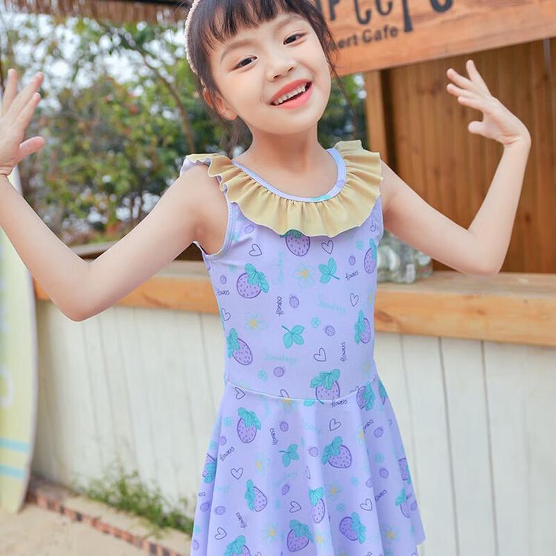 Girl s One-Piece Swim Dress