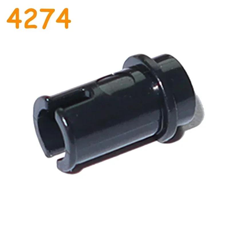 Non-Toxic Connector Bolt Pin With Friction Peg Cross Axle Building Block Bricks Technical Accessories Moc Parts Assemble Particles Toy