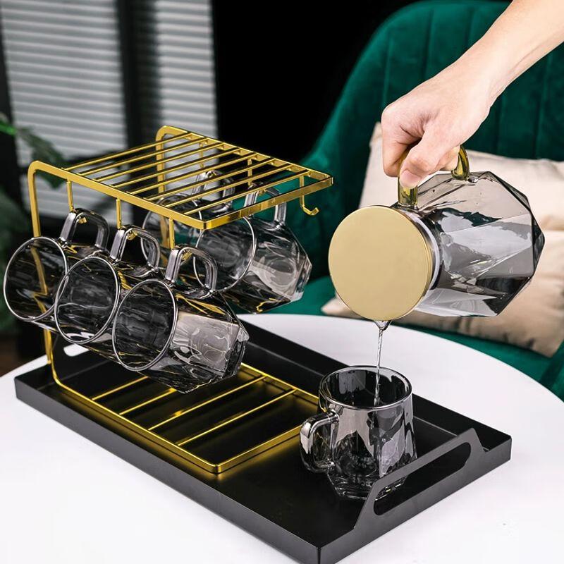 Jiakangming Heat-Resistant Glass Tea & Water Serving Set