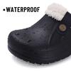 Fashion Shevalues Winter Fur Lined Clogs For Men Women Waterproof Classic New Indoor Slippers Outdoor Fuzzy Warm Cozy Garden Clogs Shoes