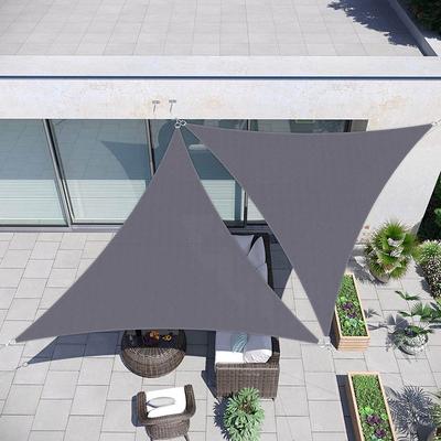Outdoor Sunshade Sail Triangular Canopy Sun Protection Garden Canopy Anti-ultraviolet Outdoor Sunshade and Rain Protection