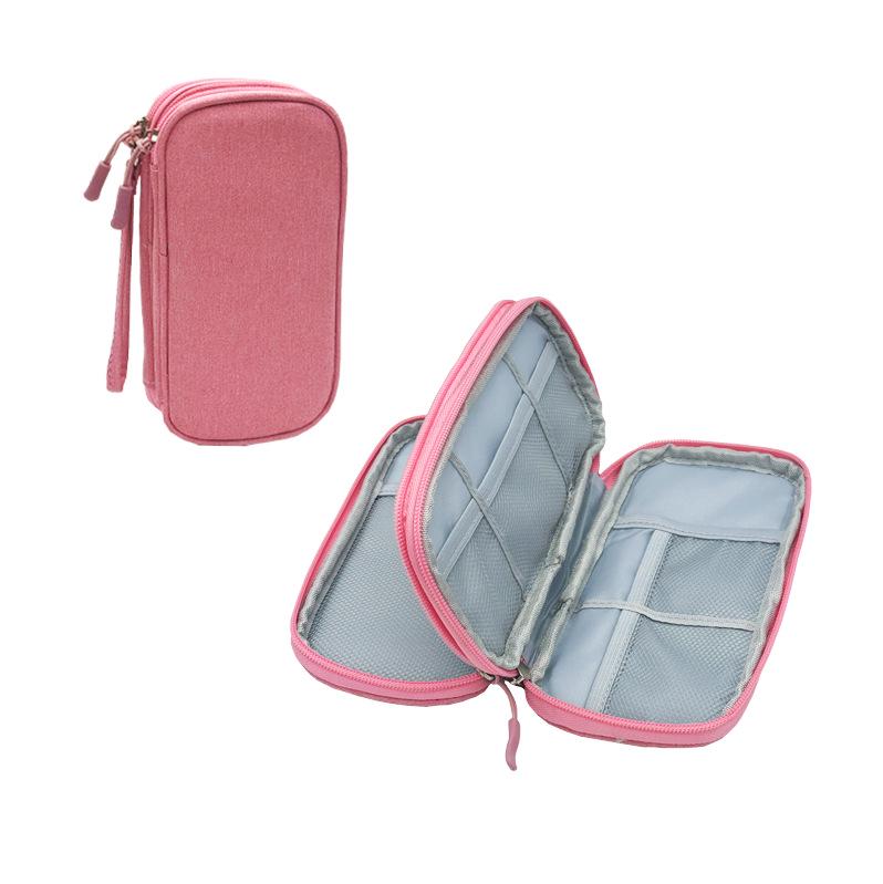 Portable Digital Accessories Bag: Multifunctional Storage for Cables, Power Banks & Earphones