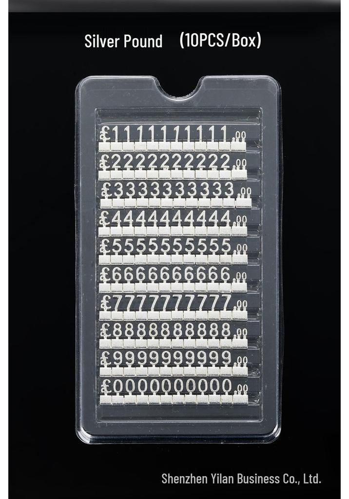 Gold Perfume Metal Currency Price Tags for Jewelry Accessories 3D Ornaments