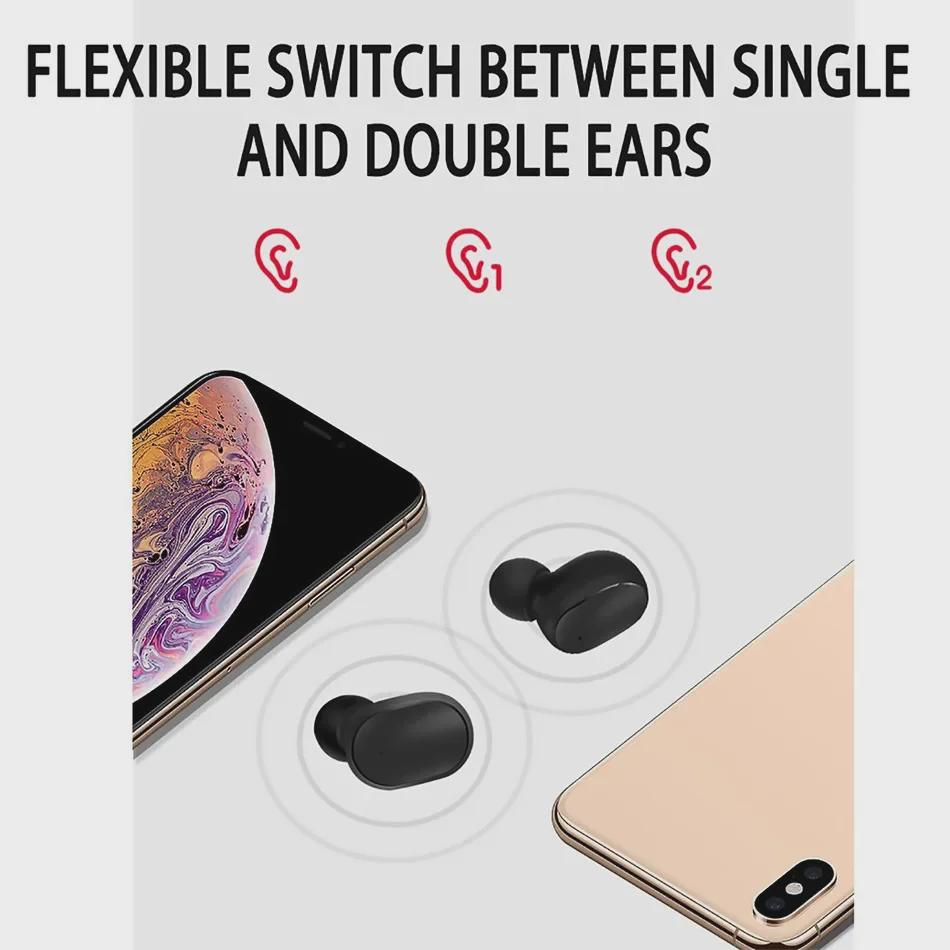 A6S Bluetooth Wireless  Headset with Noise Reduction