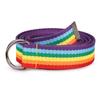 Rainbow Waist Belt for Banquet Idol Costume Jewelry Waist Chain Body Jewelry Braided Waist Belts for Jeans Pants