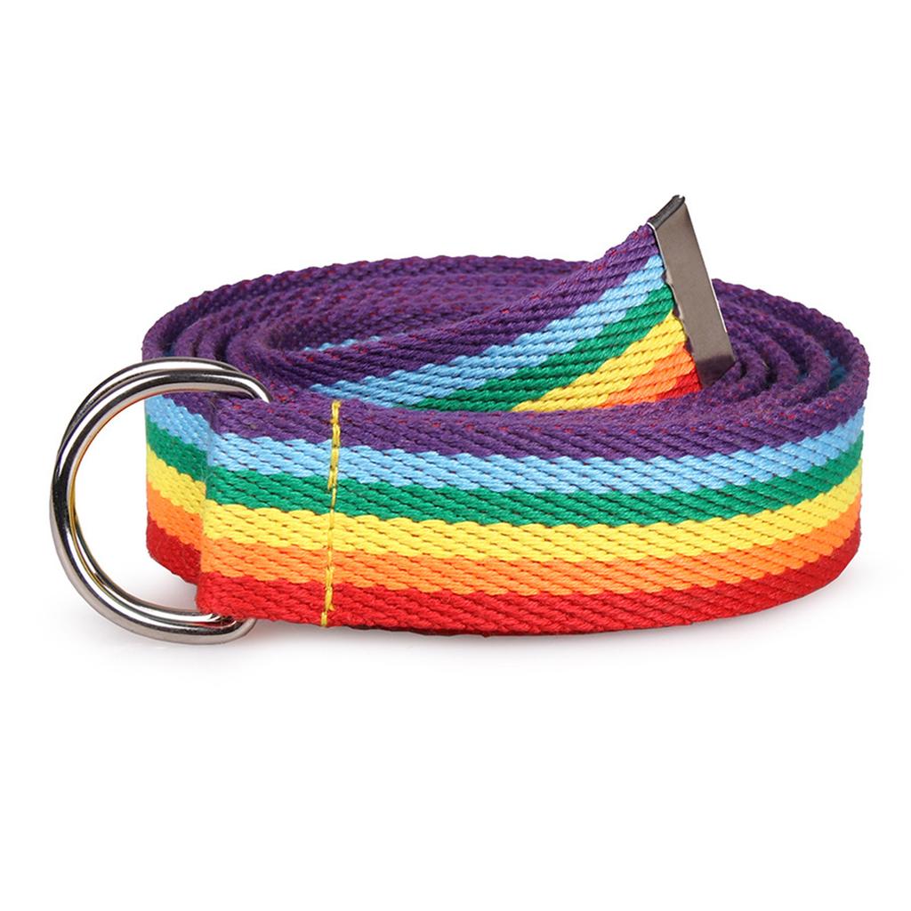 Rainbow Waist Belt for Banquet Idol Costume Jewelry Waist Chain Body Jewelry Braided Waist Belts for Jeans Pants