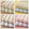 1pc Stripe Style Flat Sheet Skin-friendly Bed Linen Home Bedsheets Girls Boys Room Sheets sabanas cama individual(No Pillowcase)