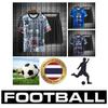 Thailand FOOTBALL SOCCER NATION TEAM JERSEY SHIRT HOME FAN Print Round Neck Unisex Men Women Quick Dry Short Sleeve Uniform Elephant Logo Sport
