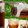 Cold Coffee Brewer Large Cold Brew Coffee Maker Container Leak Proof Container with Handle & Lid Kitchen Tools for Ice Tea