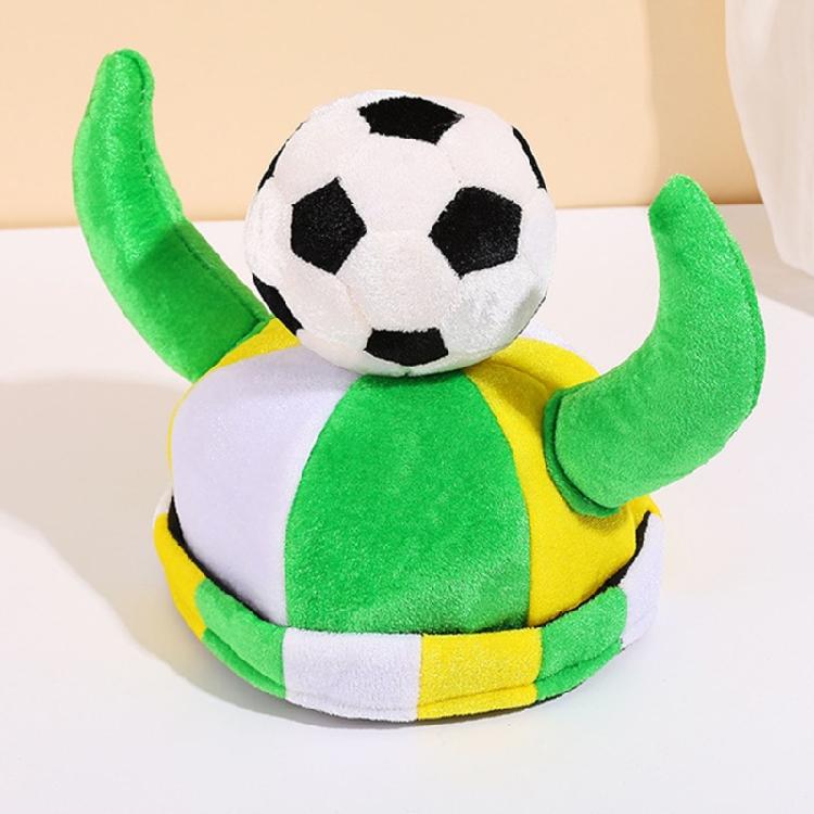Exciting Ox Horn Football Cap Costume Hat For Fan To Show Group Spirit During Game And Parties