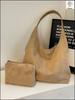 Large Capacity Women'sshoulder Bag, Suede Bag