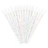 50 Pcs Nylon Lip Brush Makeup Tools with Crystal Handle
