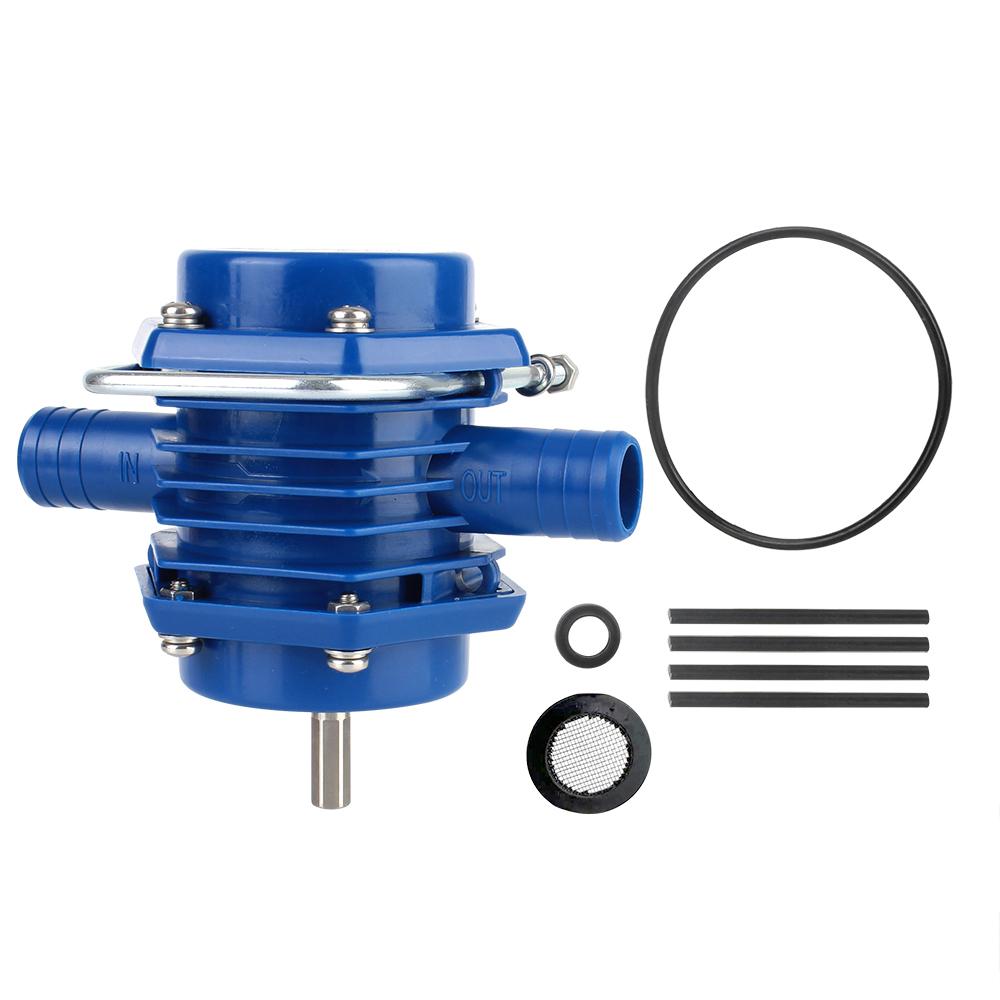 Mini-Gartenkreiselpumpen Kein Strom erforderlich Strapazierfähige Selbstansaugende Hand-Elektrobohrer Wasserpumpe