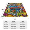 Super Zings Decke Mehrere Größen Super Weich Gemütlich Lustig Superzings Überwurfdecken für Sofa Couch und Bett