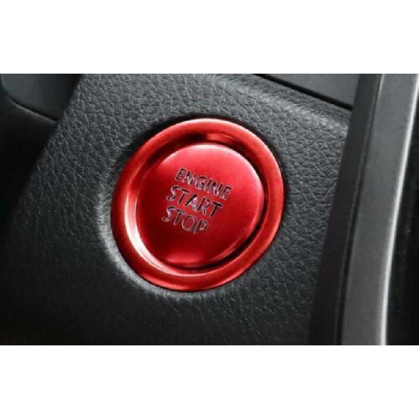 Aluminum One-Click Startup Frame Cover - Red For Toyota Corolla Cross