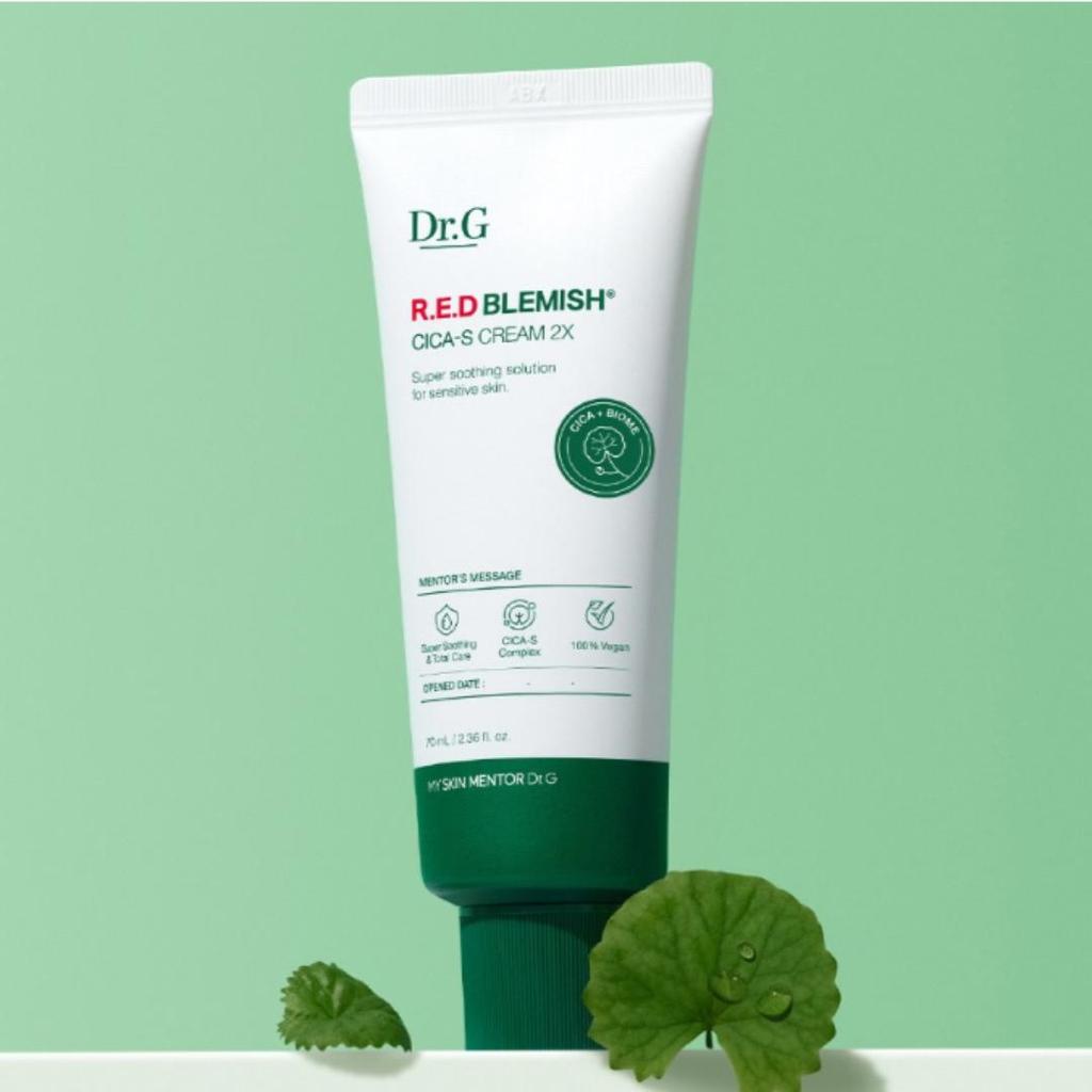 Dr.G Red Blemish Cica-S Cream 2X 70ml / Soothing / Calming
